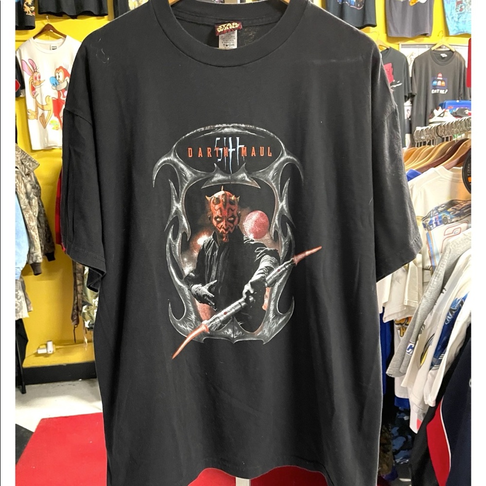 1999 "STAR WARS - Darth Maul" Movie Promo Tee